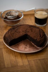 veganer schoko kuchen