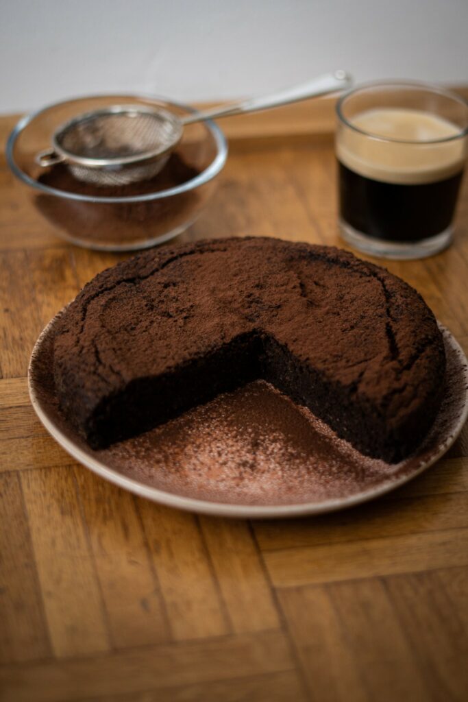 veganer schoko kuchen